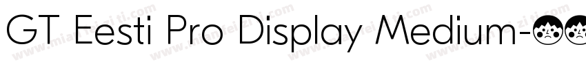 GT Eesti Pro Display Medium字体转换